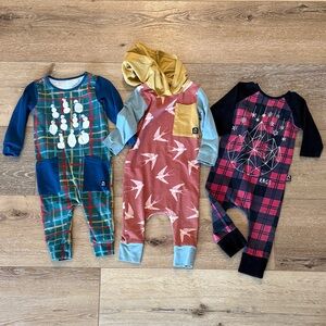 RAGS Baby Bundle One Piece Rompers - Multicolor All Size 12-18